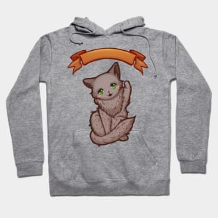 Kitty Final Boss Illustration Hoodie